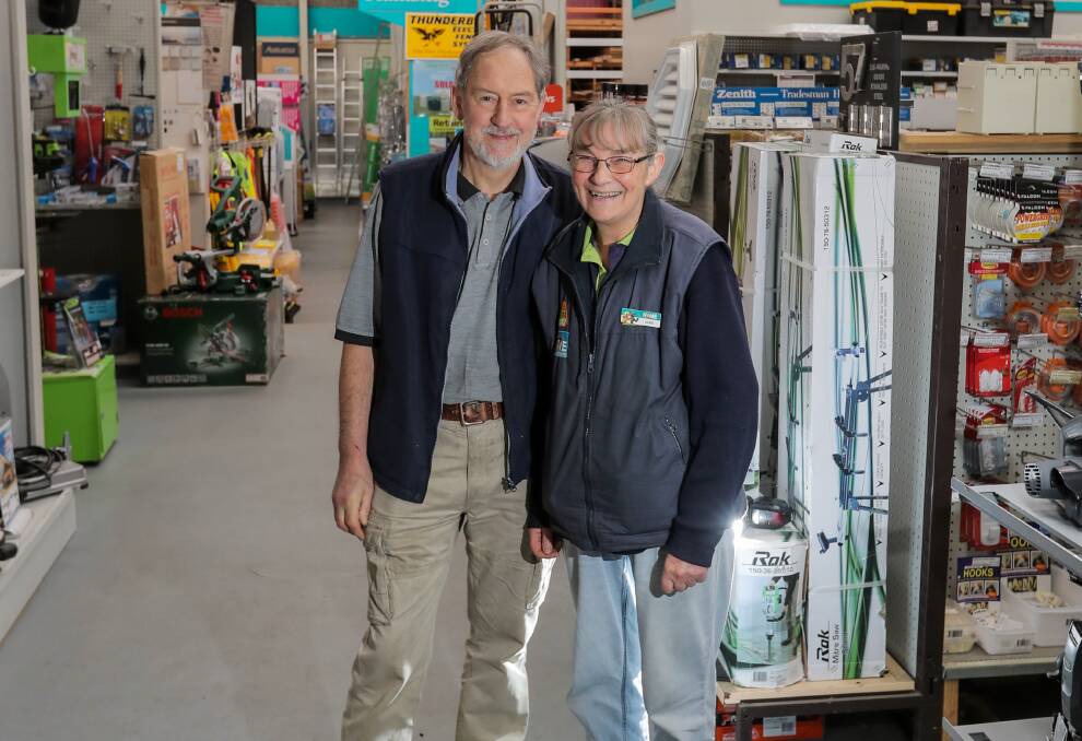 On the market: Ken and June Brookes are selling up their Port Fairy business and property after 42 years in the industry. Picture: Morgan Hancock