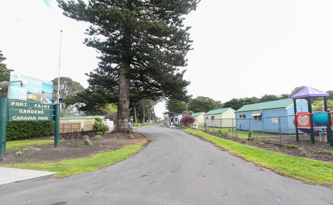 IMPROVEMENTS: Moyne Shire Council has included funding for the Gardens Caravan Park in Port Fairy in its 2018-19 budget. Picture: Christine Ansorge