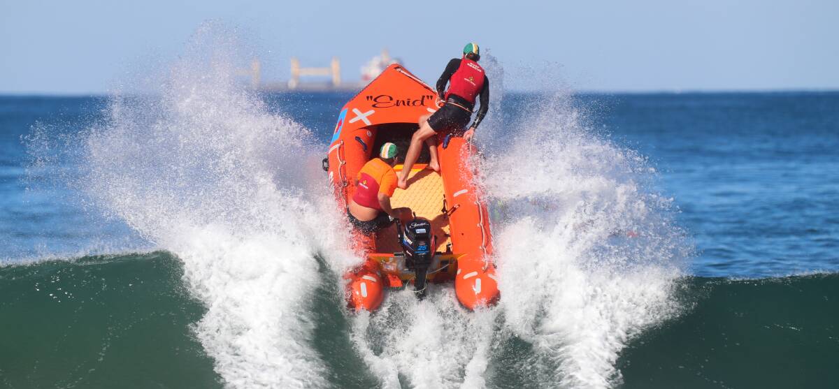 MAKING A SPLASH: The Victorian Inflatable Rescue Boat Titles will head to Warrnambool in June. Picture: Sylvia Liber 