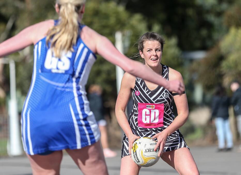 IN CHARGE: Camperdown goal defence Brooke Richardson has taken on the role of open grade coach at the club for 2019. Picture: Christine Ansorge