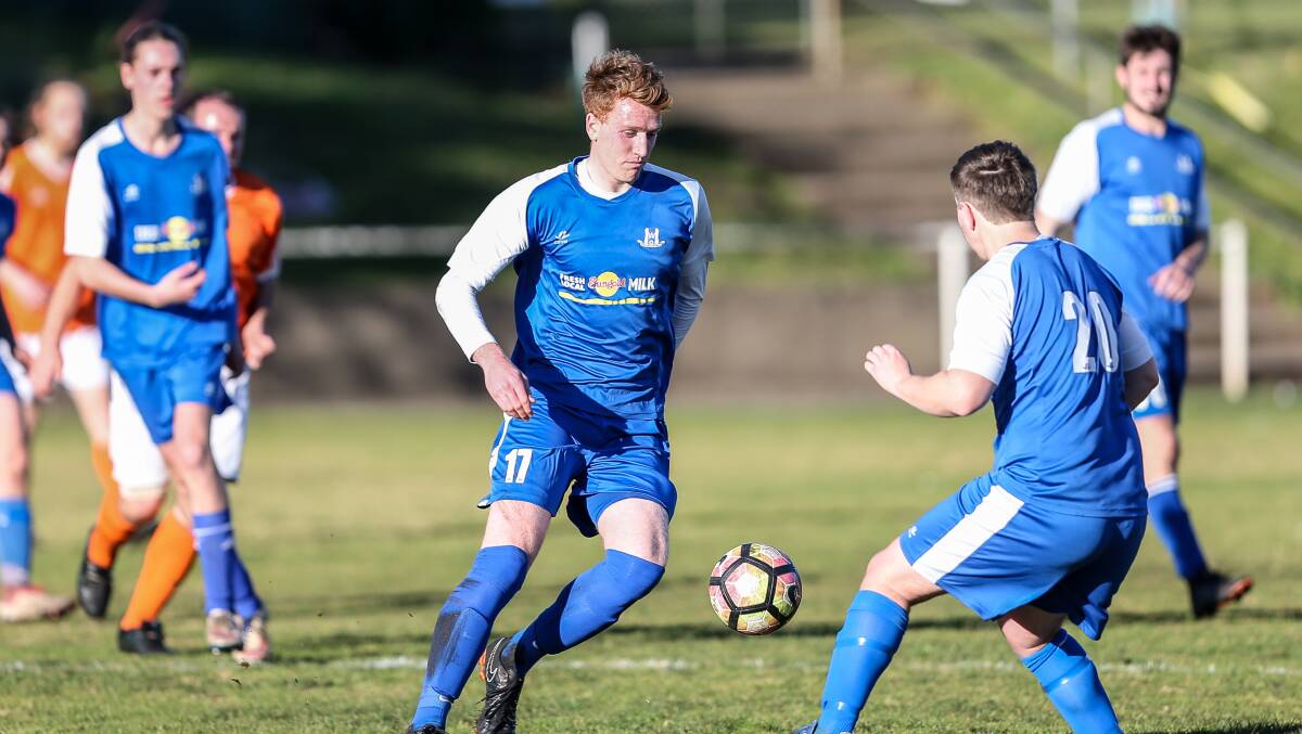 PLAYING ON: Returning Warrnambool Rangers coach Cameron Pyke will continue to have an on-field role in the 2019 Ballarat and District Soccer Association season. Picture: Christine Ansorge