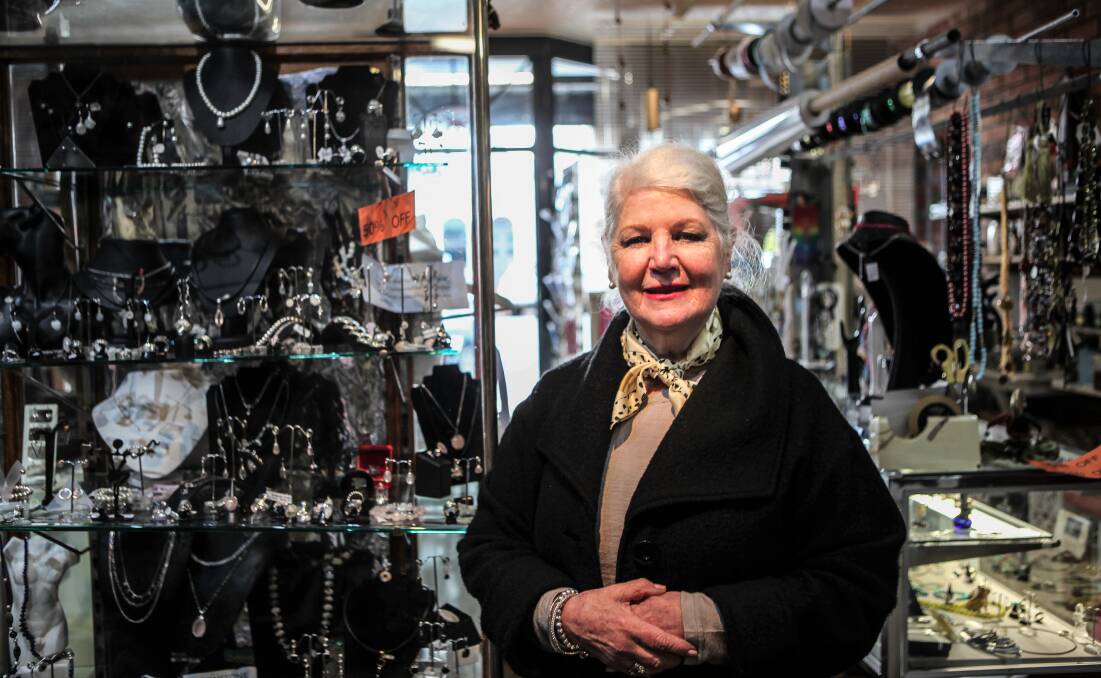 GOODBYE: Lesley Harry is stepping into retirement after almost four decades working in the Port Fairy CBD. Mrs Harry will close the doors of her Belfast Emporium shop for the last time this weekend. 