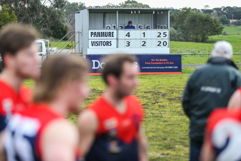 COUNTRY VIBES: Grass roots football is the lifeblood of many communities, including Panmure and Timboon Demons, which play in the Warrnambool and District league. Picture: Morgan Hancock 