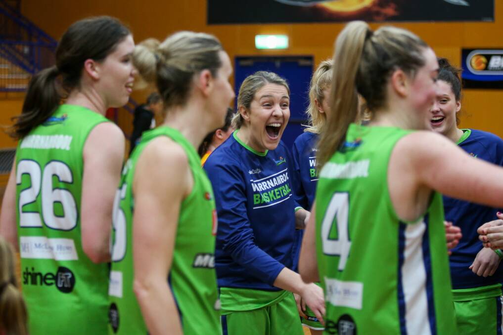 CONFIDENT: Warrnambool Mermaids coach Louise Brown hopes she's smiling after their away semi-final against Mildura Heat. Picture: Morgan Hancock 