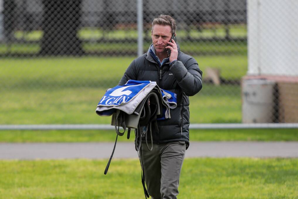 ON TRACK: Warrnambool trainer Patrick Ryan had success at his home course on Thursday. Picture: Morgan Hancock