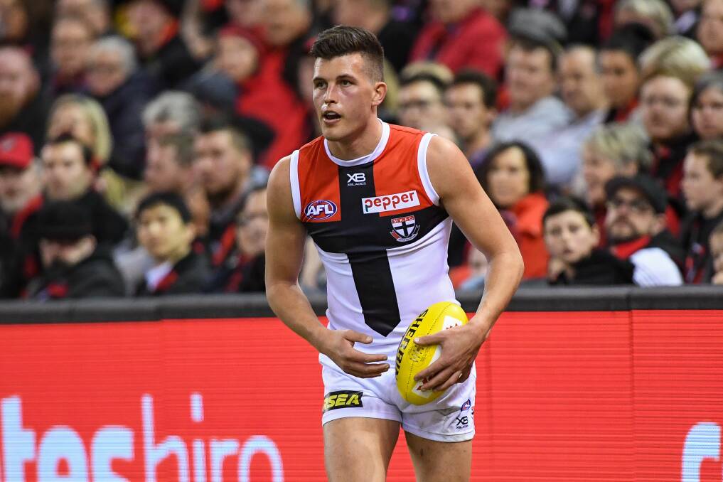 STAYING PUT: Portland export Rowan Marshall has impressed St Kilda, signing a new three-year deal with the Saints. Picture: Morgan Hancock