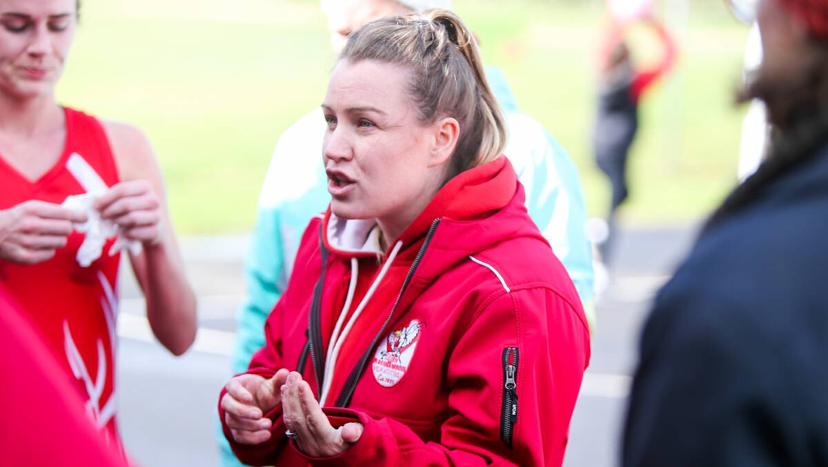 SLIGHT ADJUSTMENTS: South Warrnambool coach Mandy van Rooy knows her side needs to remove one part of its game to keep improving. Picture: Morgan Hancock 