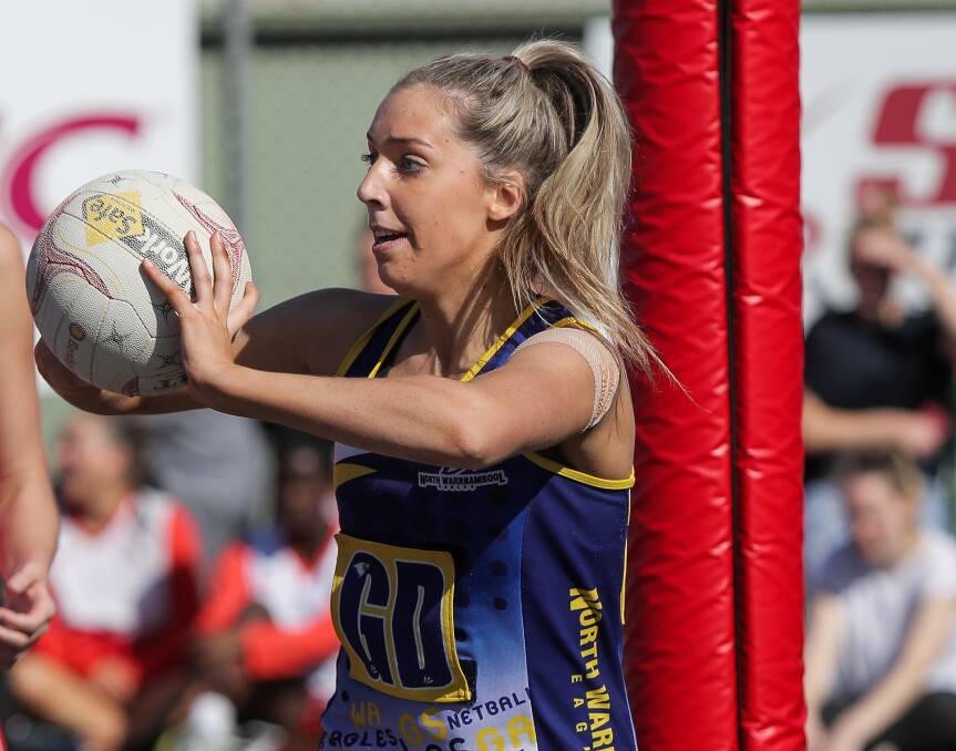 Big loss: North Warrnambool's 2018 best and fairest winner Georgia Corbett will not play for the Eagles this season. Picture: Morgan Hancock