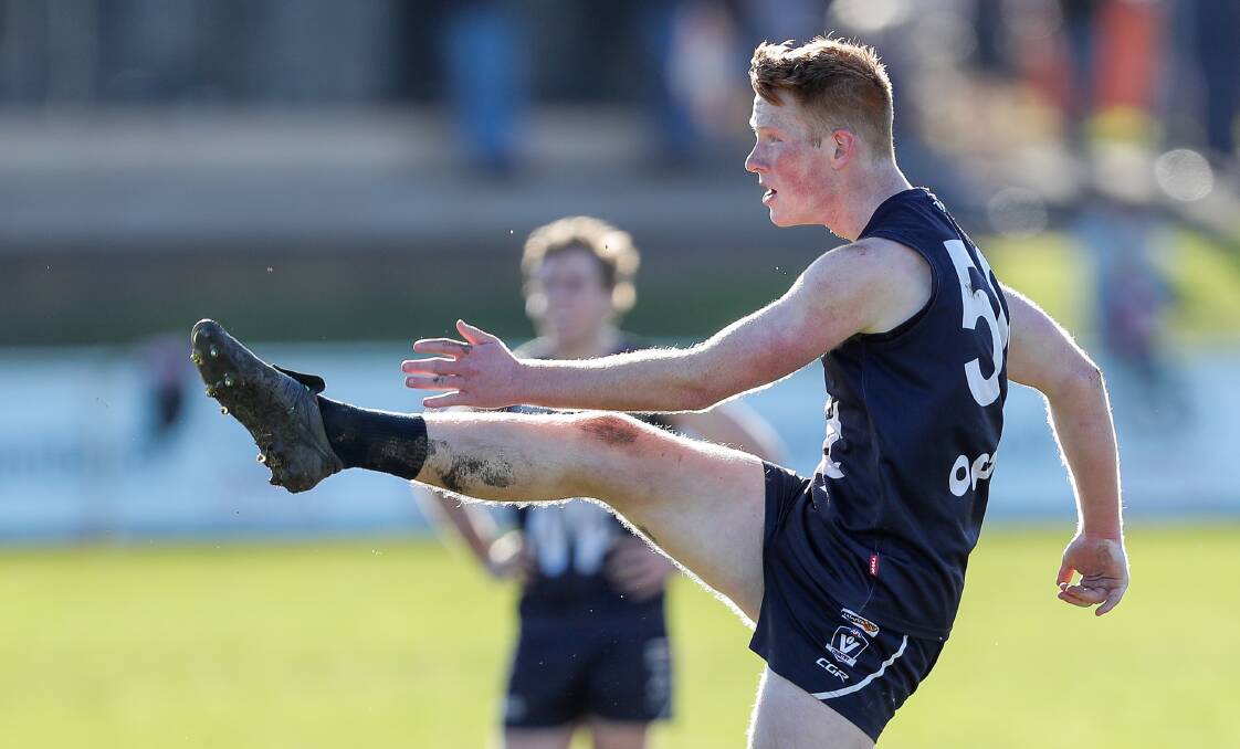 GOING BACK: Warrnambool forward Harry Ryan is moving into defence. Picture: Morgan Hancock