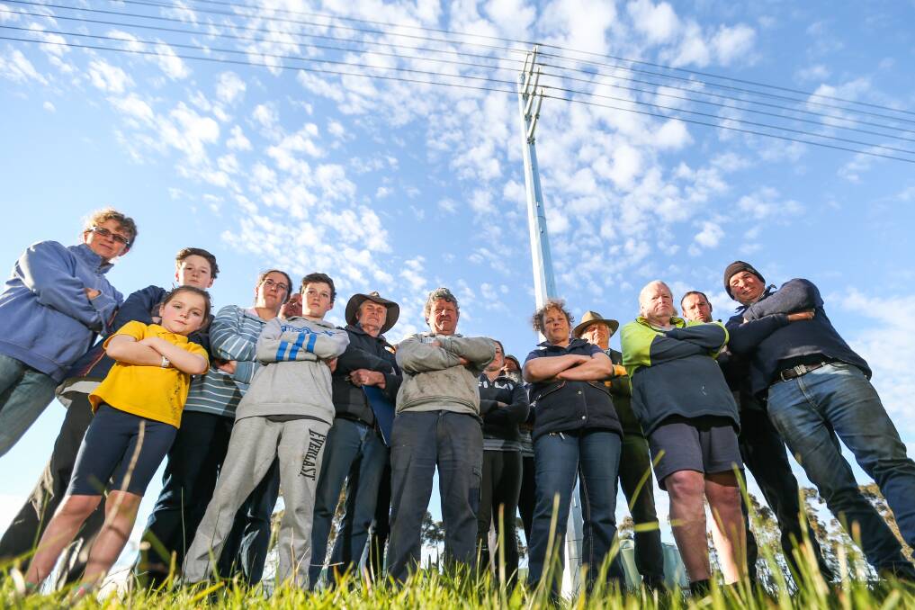 Mortlake and surrounding residents are angry about more proposed wind farms for the region. Picture: Morgan Hancock .