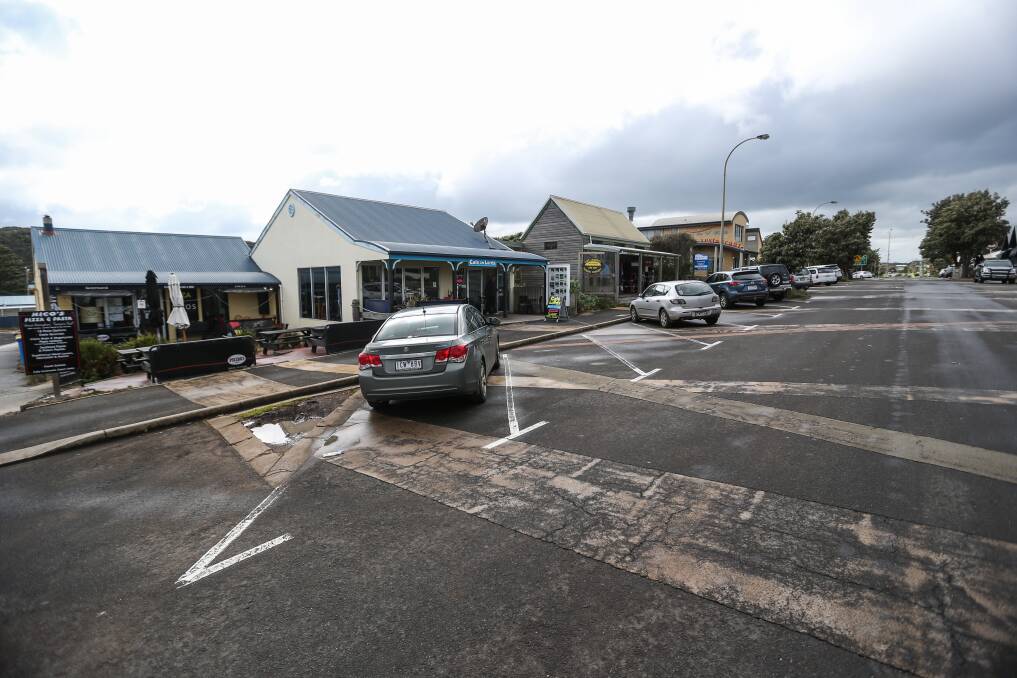 Parking: Lord Street, Port Campbell. Picture: Morgan Hancock .