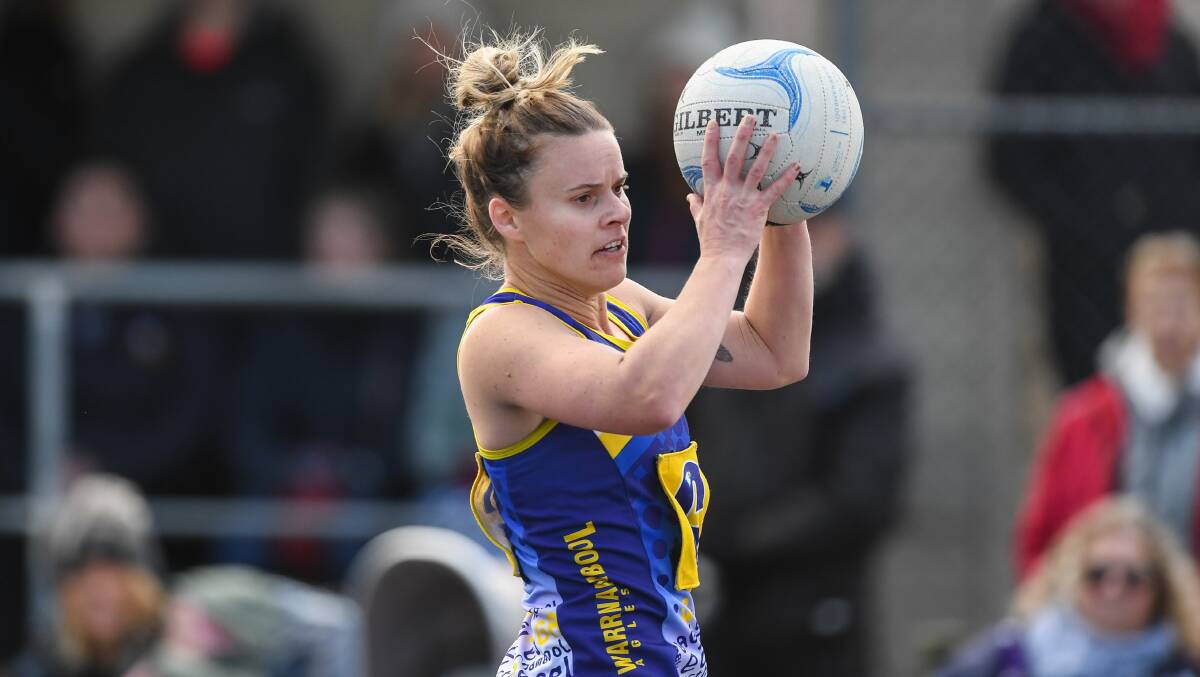 TOP GAME: North Warrnambool Eagles' Elisha Carter was named best on court on Saturday. Picture: Morgan Hancock 