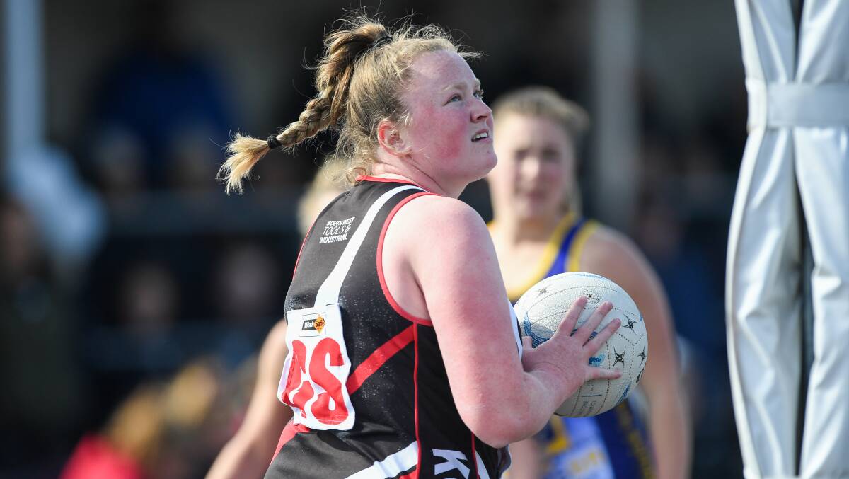 STAR ROLE: Koroit's Nell Mitchell received praise from her coach Stacey O'Sullivan. Picture: Morgan Hancock 