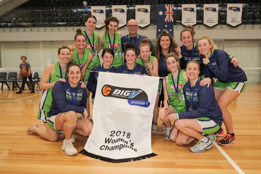 BACK-TO-BACK: Warrnambool Mermaids won the 2018 Big V division one championship - 12 months after winning division two. Picture: Morgan Hancock 