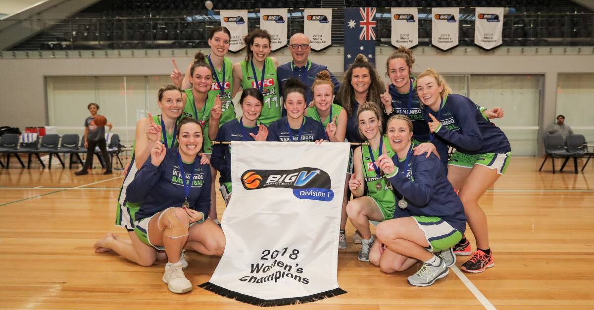WE ARE THE CHAMPIONS: Warrnambool Mermaids will play in Big V's top grade in 2019 following a league restructure. Picture: Morgan Hancock