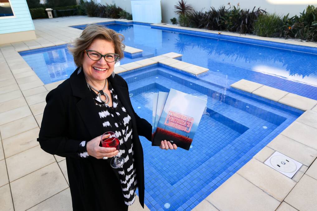 Splash for cash: Victorian Tourism Industry Council chief executive Felicia Mariani met with local business and government leaders to speak about challenges and opportunities in the industry as part of its 2018 State Election Regional Roadshow on Monday night. Picture: Michael Chambers