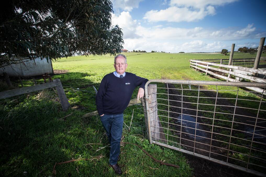 TREND: Real estate agent Nick Adamson says Charles Strewart sold more dairy farms than usual in the Warrnambool district last financial year, and most were converted to grazing and cropping properties. 
