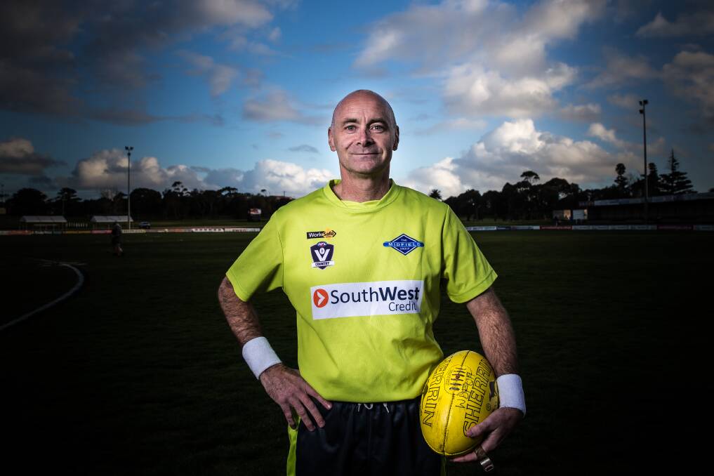 FAIR GO: Warrnambool and District Football Umpires Association president Steve Walker wants officials to be treated with respect.