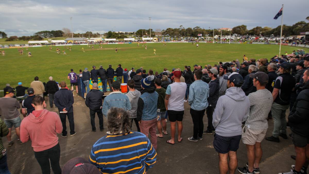 THROUGH THE GATES: Finals entrance fees helped the league record a profit in 2019. Picture: Morgan Hancock