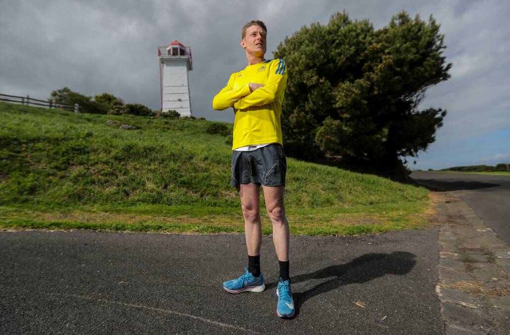 Ash Ansell pictured at Flagstaff Hill ahead of the Warrnambool Running Festival. Picture: Morgan Hancock