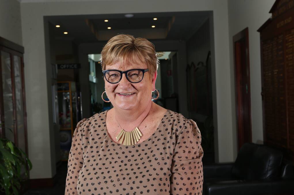 IN CHARGE: Pam Davis has been announced as the new president of the Hampden Football Netball League. She steps up from vice-president. Picture Michael Chambers