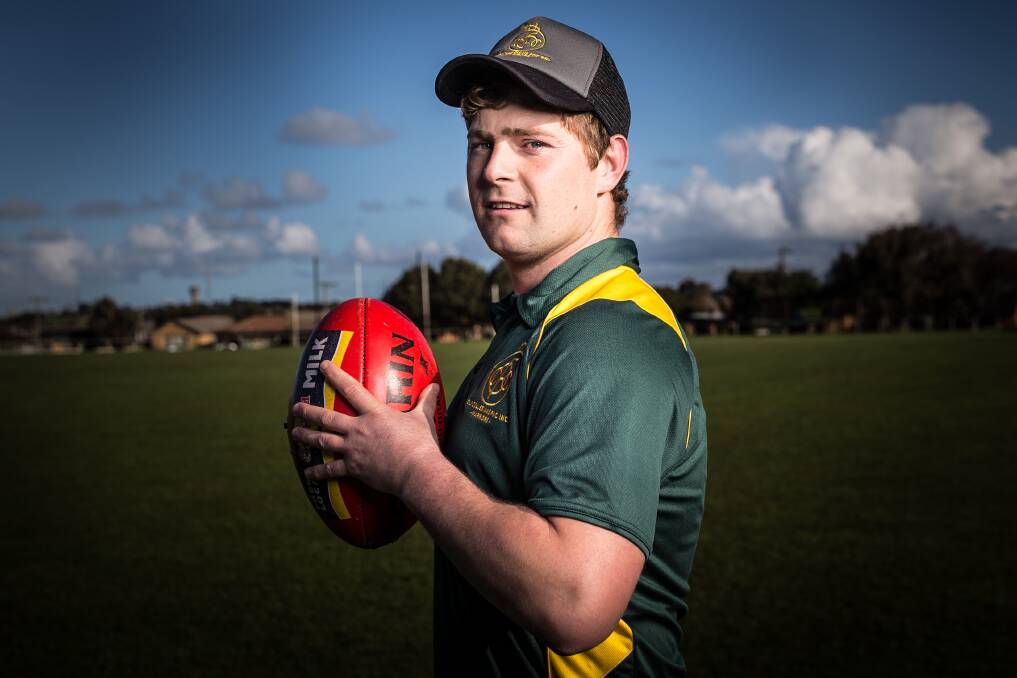 New face: Nick Sheehan has been confirmed as senior coach of Old Collegians for the 2019 Warrnambool and District league season. Picture: Christine Ansorge
