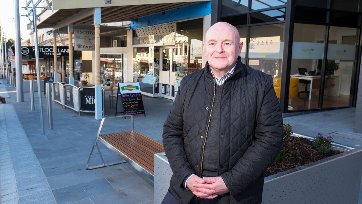 FIRST SPEAKER: Retail advisor Martin Ginnane will be appearing in Camperdown as part of the Great South Coast Speaker Series. He has previously passed on his knowledge to Warrnambool retailers. Picture: Rob Gunstone