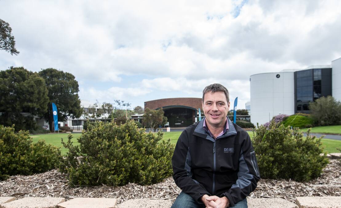 A GREAT PLACE TO STUDY: Deakin University Warrnambool campus director Alistair McCosh supports more international students studying in the city. Picture: Christine Ansorge