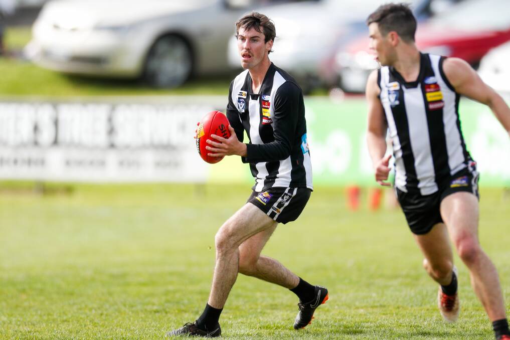 LEADER: Camperdown's Matthew Field returns to the Magpies' best 21 after overcoming injury. Picture: Morgan Hancock