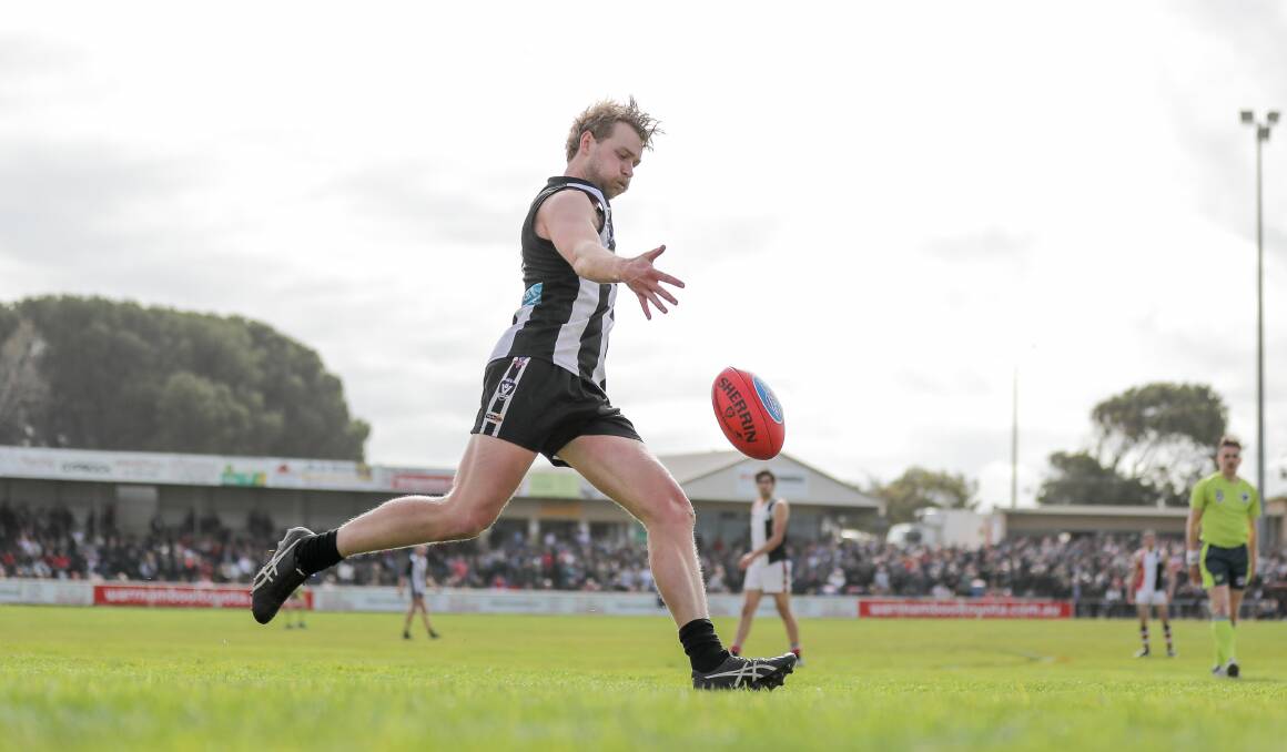 REDEMPTION: Can Camperdown's Jack Williams lead the Magpies back to the grand final stage this season? Picture: Morgan Hancock