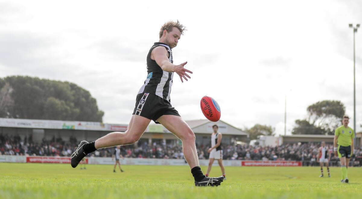 BIG-GAME PERFORMER: Camperdown defender Jack Williams was among the Magpies' best players in 2018. Picture: Morgan Hancock
