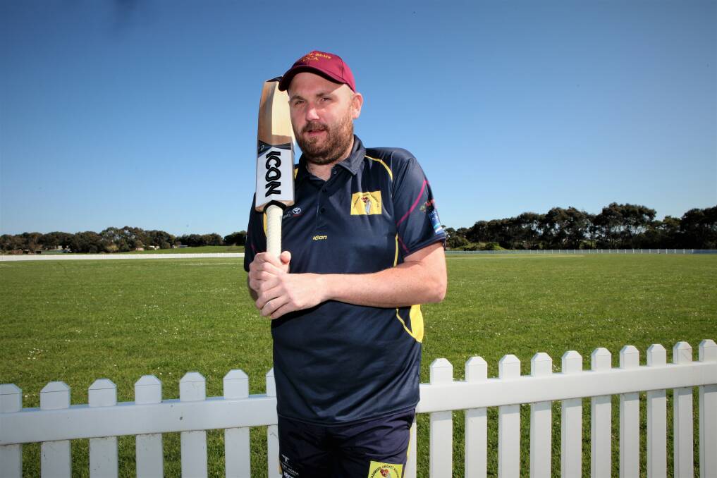 New leader: Tim Bryce has been appointed coach of the under 21 Western Waves cricket team. Picture: Anthony Brady.