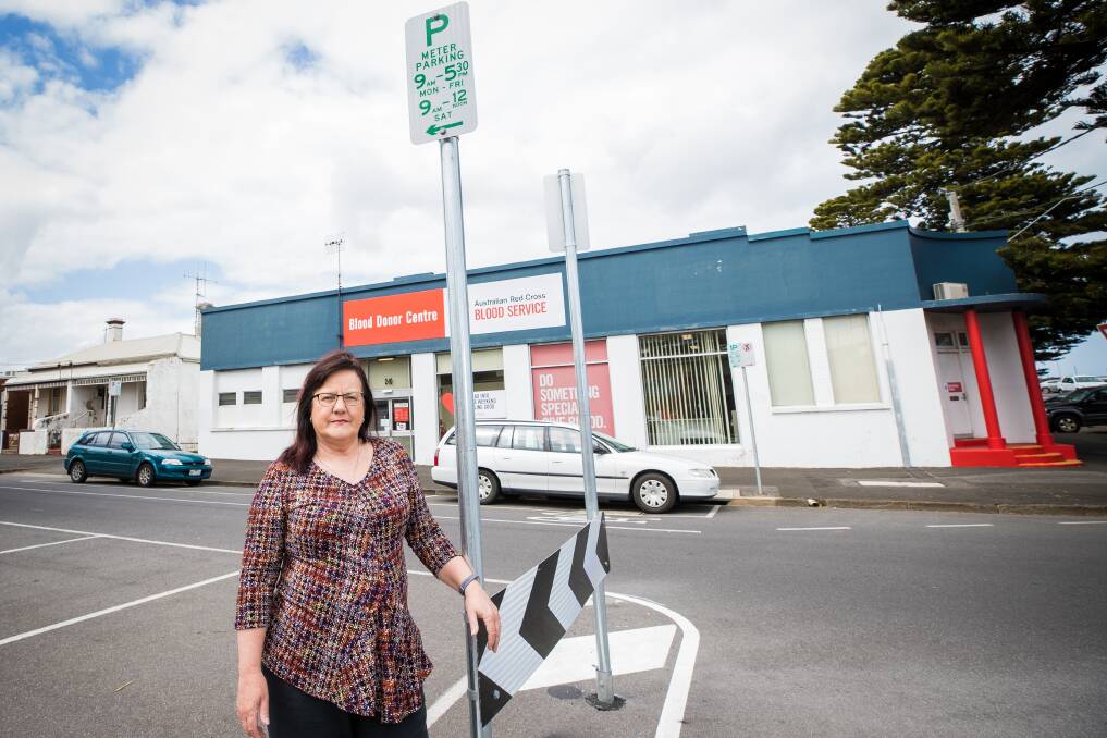 LET'S DO IT: Christine Thompson has put forward an idea to the Warrnambool City Council that parking around the city's blood bank should be free. Picture: Christine Ansorge