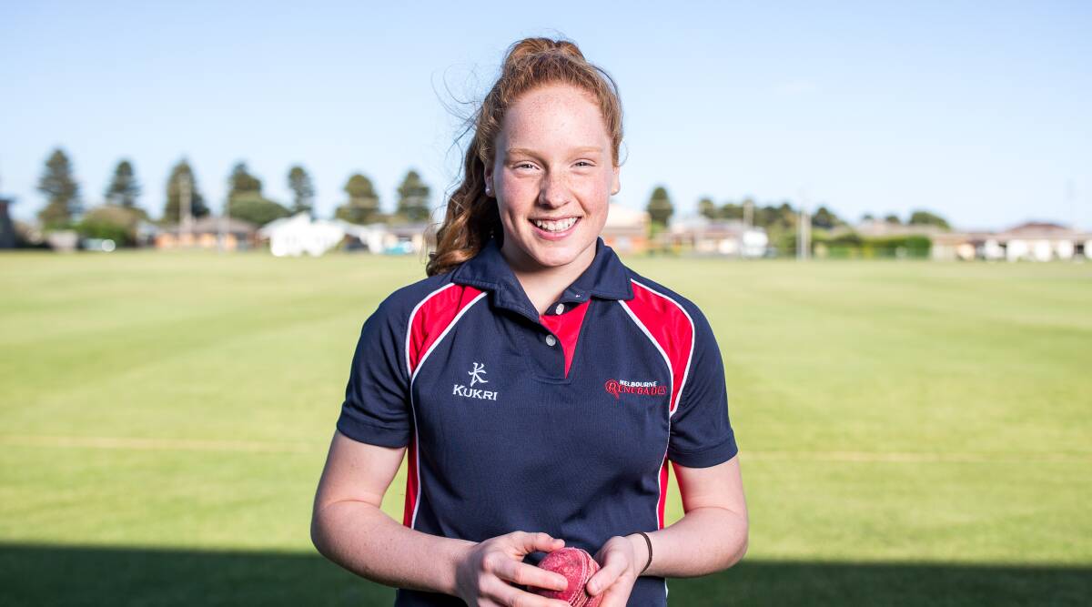 UNLUCKY: Vic Country cricketer Maddie Green. Picture: Christine Ansorge