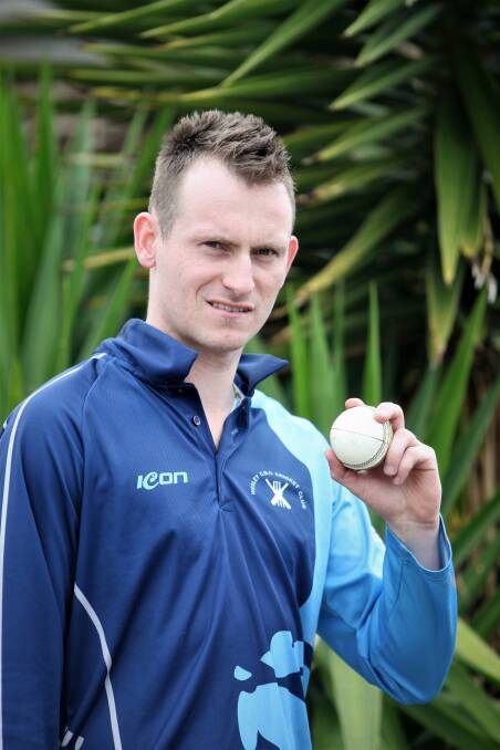 MILESTONE MAN: Wesley-CBC off-spinner Ben Evans is set to play his 100th game against Brierly-Christ Church on Sunday. Picture: Anthony Brady