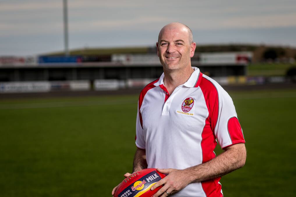 HIGH PRAISE: New South Warrnambool coach Mat Battistello was a driving factor in Jesse Gallichan's decision to join the Roosters. Picture: Christine Ansorge
