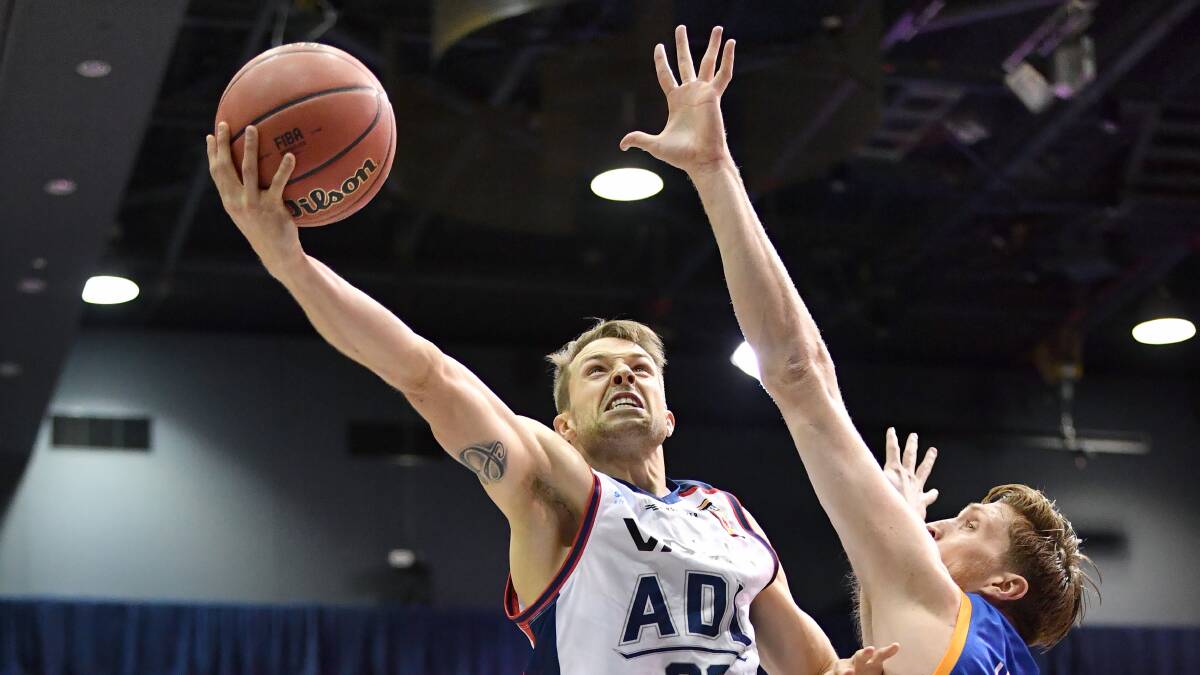 TOP SHOT: Nathan Sobey has been in irresistible form with the Adelaide 36ers in the first nine game of its NBL season. Picture: AAP Image/Darren England