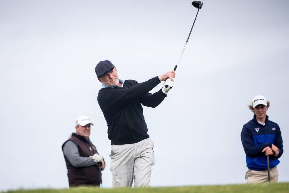 A-GRADE PERFORMER: Shane Gurnett is hoping to win his fourth straight Port Fairy Golf Club championship. Picture: Christine Ansorge