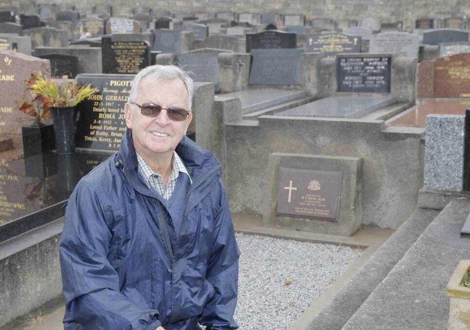Doug Haezlewood will be running cemetery tours on Sunday from 1.30pm including at the grave of Private Ryan.