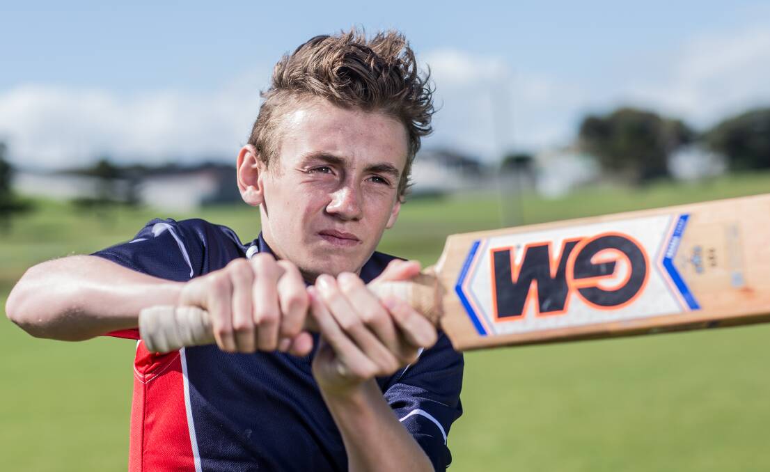 HANDY RUNS: Western Waves cricketer Flynn Wilkinson led his temamates to victory with 47 not out on Monday. Picture: Christine Ansorge