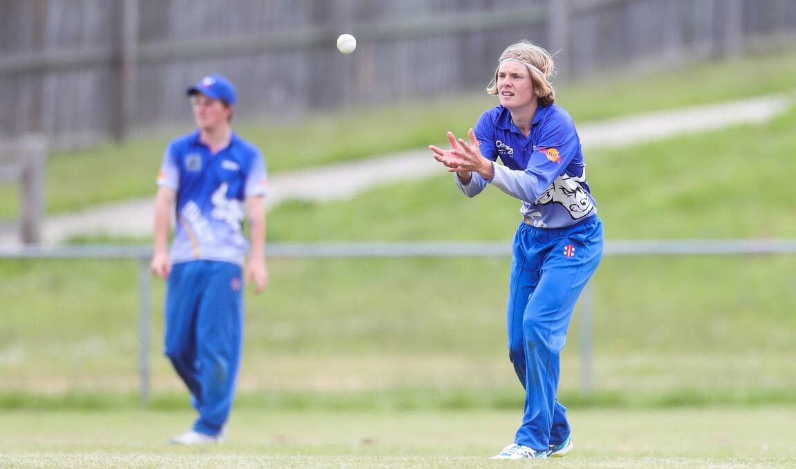 TALENTED TEEN: Brierly-Christ Church's Campbell Love is one of 46 players invited to trial Warrnambool District Cricket Association under 17 country week team. Picture: Morgan Hancock
