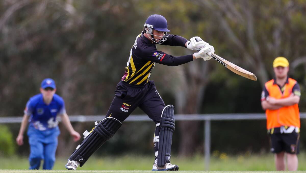 YOUNG GUN: Merrivale's Theo Opperman has been in top form with the bat recently. Picture: Morgan Hancock