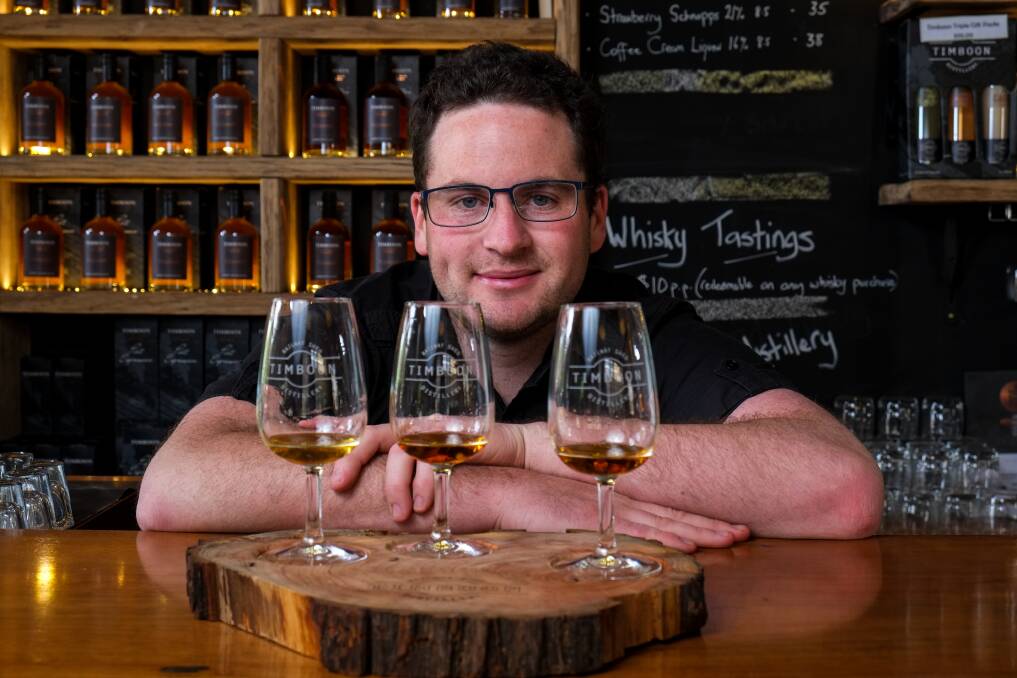 Protecting their own: Timboon Distillery owner Josh Walker wants Victorian Whisky to be protected amid push from the EU to ban popular products like 'Scotch Whisky' from being produced in Australia. Picture: Rob Gunstone