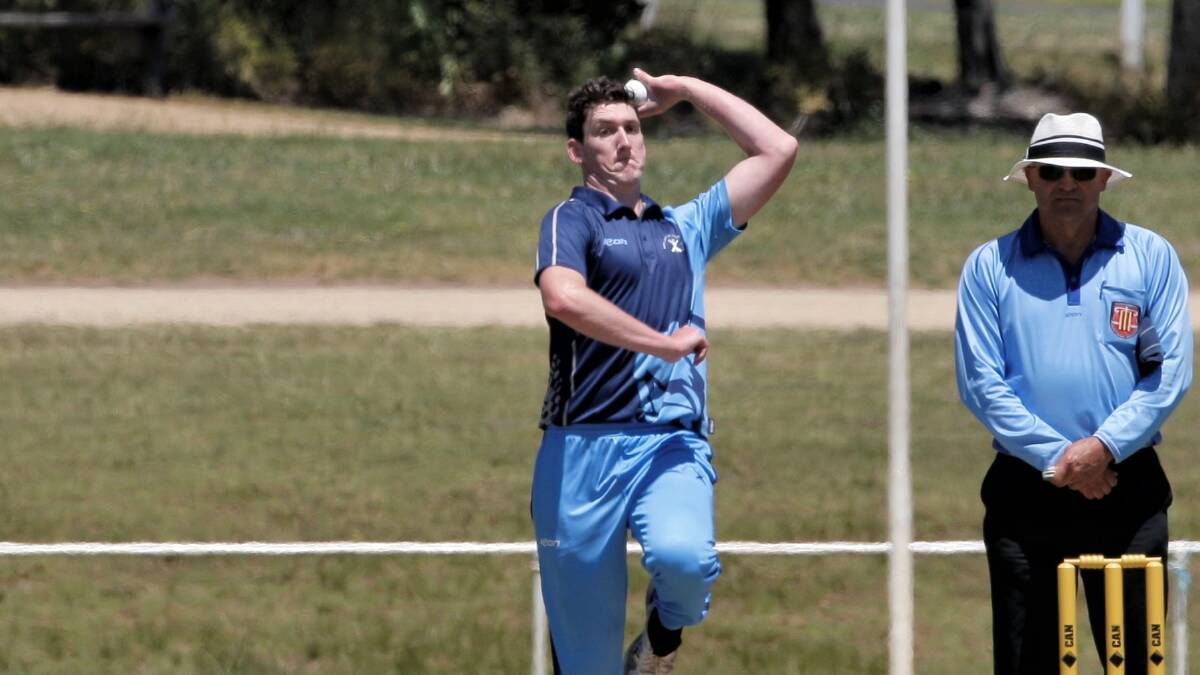 BIG GAME: Wesley-CBC bowler Tom Bowman will notch up a significant milestone this weekend. Picture: Anthony Brady