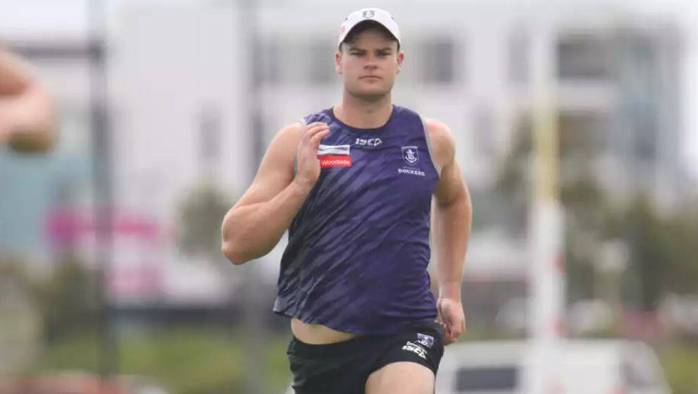 EXTRA WORK: Fremantle's Sean Darcy will need to take his game to another level again next year after the retirement Aaron Sandilands. Picture: David Prestipino