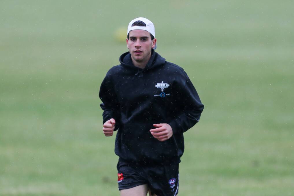 HOPEFUL: South Warrnambool's Liam Herbert wants to play in the TAC Cup system in 2019. Picture: Morgan Hancock