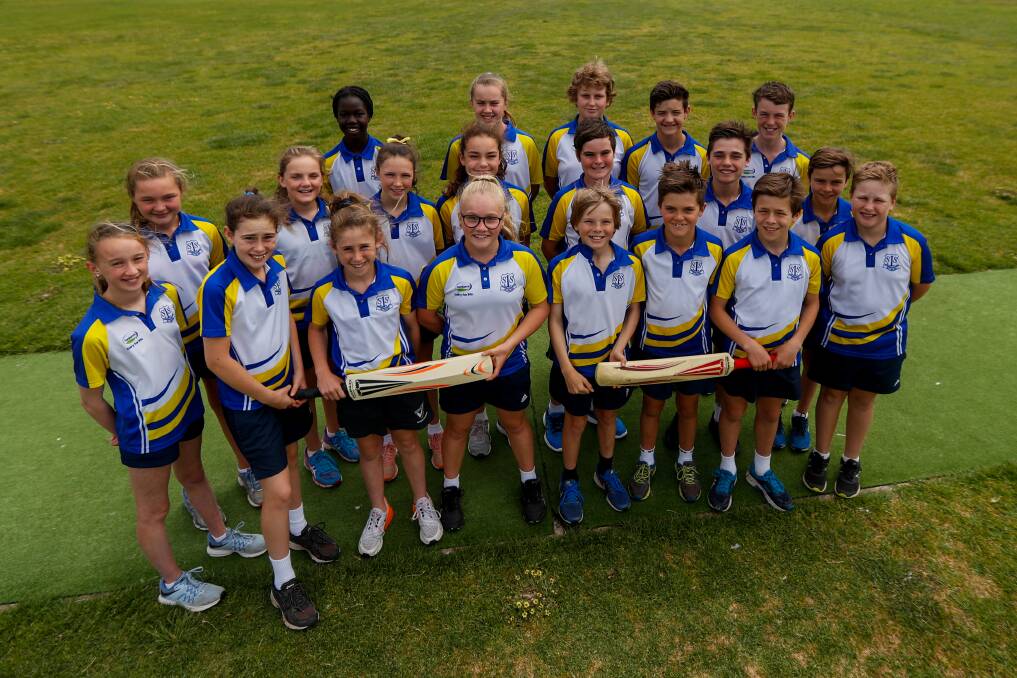 SCHOOL PRIDE: St Joseph's Primary School will have its boys and girls teams feature in the School Sport Victoria Twenty20 Blast finals in Melbourne. Picture: Morgan Hancock