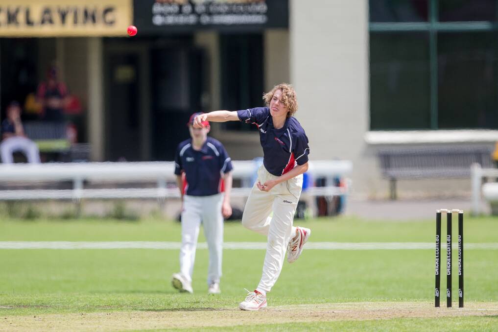 SUMMER FUN: Riley Alexander loves playing cricket and has been part of Western Waves' representative squads at state championship level. 