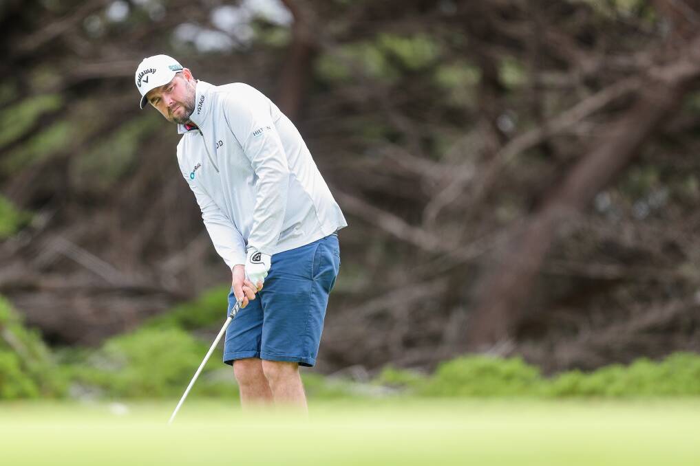 IN THE RUNNING: Marc Leishman has made a solid start at the Sony Open.  Picture: Morgan Hancock