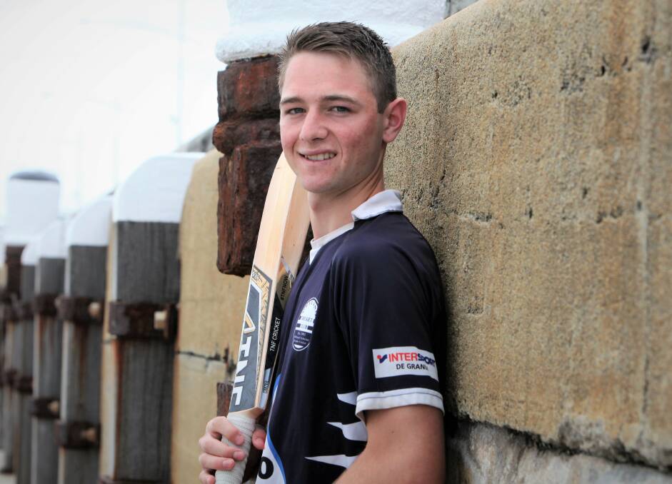 EDGING CLOSER: Geelong cricketer Brody Couch is pushing for more consistency in his game. 